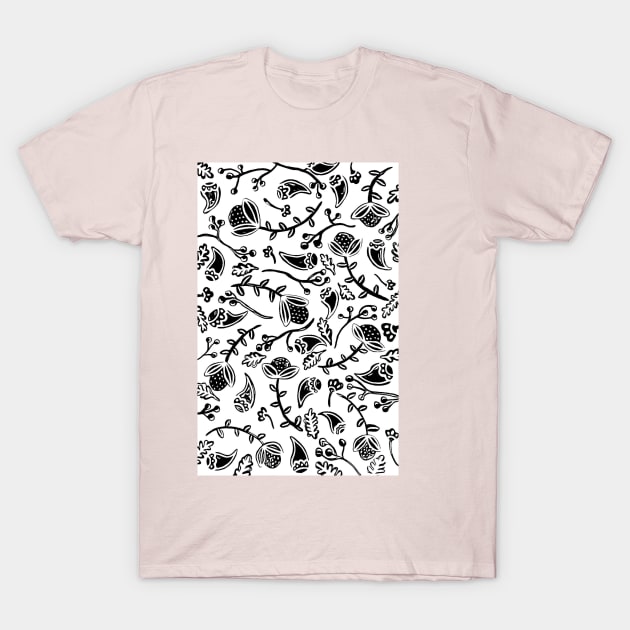 Doodle ART T-Shirt by Art by Awais Khan